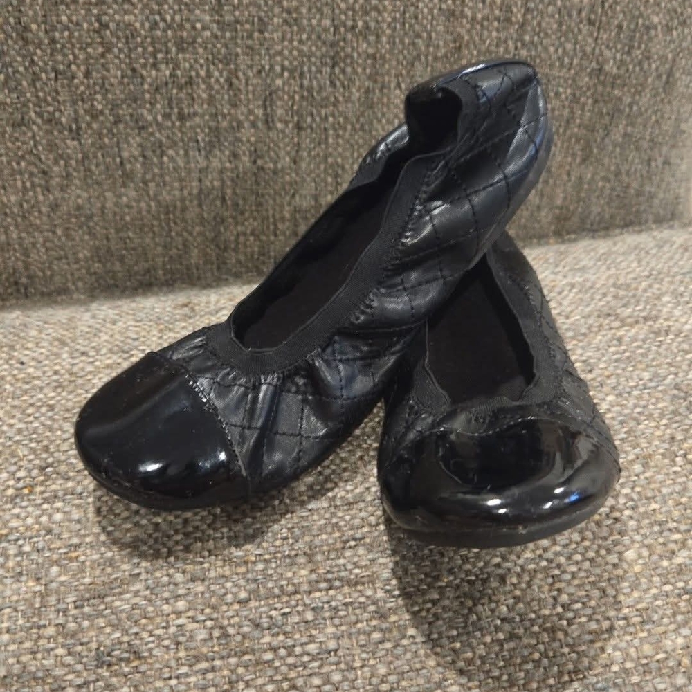 The Children's Place Black Quilted Ballet‎ Flats